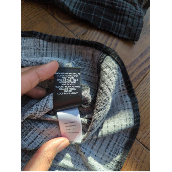 Torrid Fit And Flare Slub Button-Front Top Womens Sz 2 Fairy Y2K Dark Academia - Picture 12 of 12